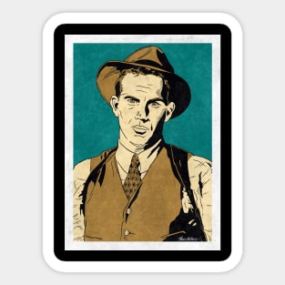 ELIOT NESS - The Untouchables (Pop Art) Sticker